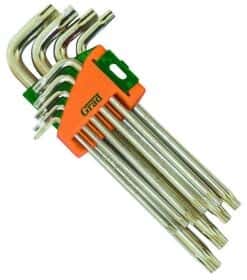 Набір ключів TORX Grad 4022285 T10-T50 9 шт