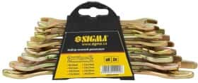 Набор ключей рожковых Sigma 6010291 8-22  мм 8 шт