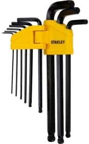 Набор ключей шестигранных Stanley 0-69-256 1,5-10 мм с шарообразным наконечником 9 шт