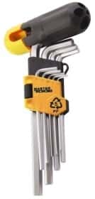 Набір ключів шестигранних MasterTool 75-0958 1,5-10 мм 9 шт