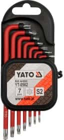 Набор ключей TORX Yato YT-0562 T9H-T30H 7 шт