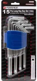 Набор ключей TORX Forsage F-5151L T6-T60 15 шт
