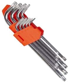 Набор ключей TORX Lavita LA511600 T10H-T50H 9 шт