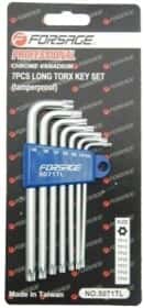 Набір ключів TORX Forsage F-5071TL T10H-T40H 7 шт