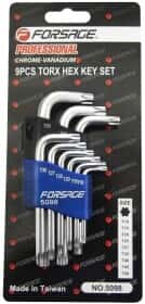 Набор ключей TORX Forsage F-5098 T10-T50 9 шт