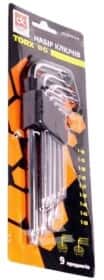 Набор ключей TORX Дорожная Карта DK-ST34-918 T10-T50 9 шт