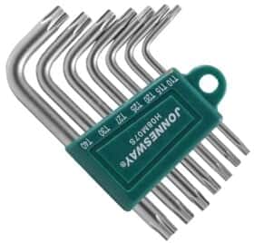 Набор ключей TORX Jonnesway H08M07S T10-T40 7 шт