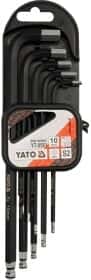 Набір ключів шестигранних Yato YT-0561 1,27-10 мм з кулеподібним наконечником 10 шт
