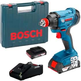 Гайковерт аккумуляторный Bosch GDX 180-LI Professional (2 аккумулятора + ЗУ + чехол)