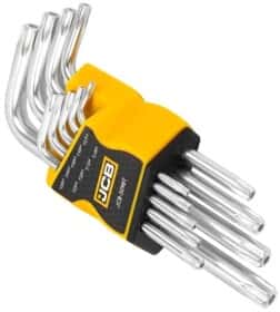 Набор ключей TORX JCB JCB-5098T T10H-T50H 9 шт