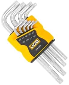 Набор ключей TORX JCB JCB-5098 T10H-T50H 9 шт