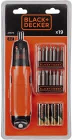 Отвертка с набором бит BLACK+DECKER A7073