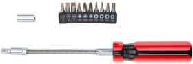 Викрутка з набором бит Top Tools 39D122 Викрутка з набором бит Top Tools 39D122