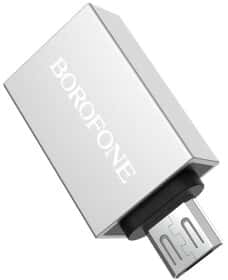 Перехідник Borofone BV2 BV2 USB - Micro USB