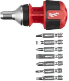 Отвертка реверсивная с набором бит Milwaukee 4932471868