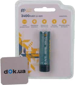 Акумуляторна батарейка PowerPlant AA620234 3400 mAh 1 шт