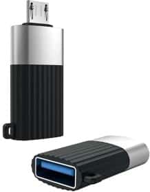 Переходник XO NB149G XO-NB149G-BK USB - Micro USB