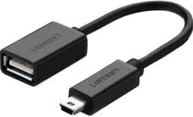 Переходник Ugreen US249 UGR-10383 USB - Mini USB Переходник Ugreen US249 UGR-10383 USB - Mini USB