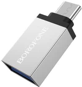 Перехідник Borofone BV3 USB - type-C