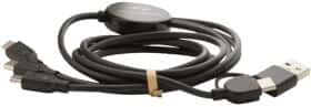 Кабель 3 в 1 Toyota / Lexus / Daihatsu USB - Apple Lightning - type-C - type-C - Micro USB TBMCORC00180 1,2 м Кабель 3 в 1 Toyota / Lexus / Daihatsu USB - Apple Lightning - type-C - type-C - Micro USB TBMCORC00180 1,2 м
