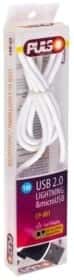 Кабель 2 в 1 Pulso CP-001BK USB - Apple Lighting - Micro USB 1 м