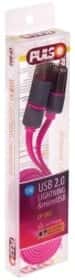 Кабель 2 в 1 Pulso CP-002P USB - Apple Lightning - Micro USB 1 м