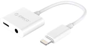 Кабель 2 в 1 Orico CA912797 Apple Lightning - Apple Lightning - 3.5 (Female) 0,1 м