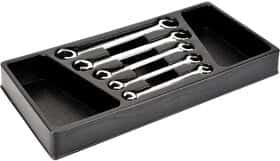 Набір ключів розрізних Hans TT-8 8-19 мм 5 шт