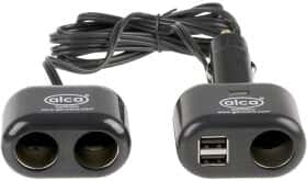 Разветвитель прикуривателя с USB Alca 511410