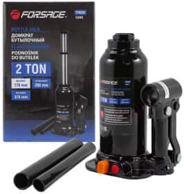 Домкрат Forsage пляшковий гідравлічний 2 т F-TF0202