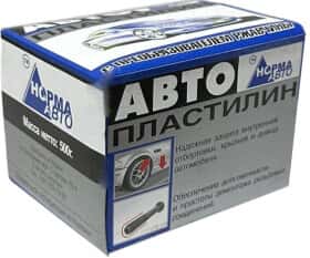 Автопластилін Норма Авто чорний