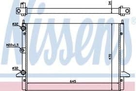 Радіатор охолодження двигуна