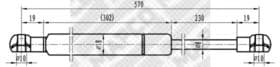 Газовый упор багажника