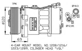 Компрессор кондиционера