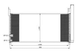 Радиатор кондиционера