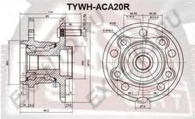 Комплект ступицы колеса