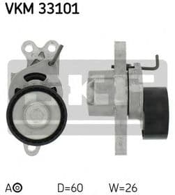 Натяжной ролик поликлинового ремня