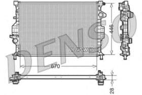 Радіатор охолодження двигуна