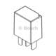 0 986 AH0 322 Bosch РЕЛЕ БЕНЗОНАСОСА