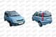 FT1221001 Prasco Бампер для Fiat Panda