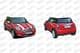 MN3083220 Prasco Передняя панель кузова для MINI Cooper