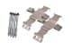 272470 MaXgear Комплектующие дисковых тормозных колодок