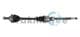 300590 TrakMotive Піввісь для Peugeot 206