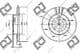 BD1038 DJ Parts Тормозной диск