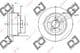 BD1071 DJ Parts Гальмівний диск
