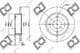 BD1547 DJ Parts Тормозной диск для Nissan Micra