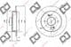 BD1358 DJ Parts Тормозной диск