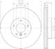8DD 355 117-731 Hella Pagid Гальмівний диск