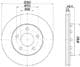 8DD355127431 Hella Pagid Тормозной диск для Audi A8