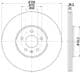 8DD355128741 Hella Pagid Тормозной диск